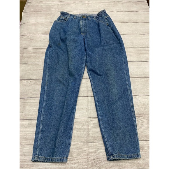 L.L. Bean Jeans Vintage Ll Bean Mom Jeans Size Blue Poshmark